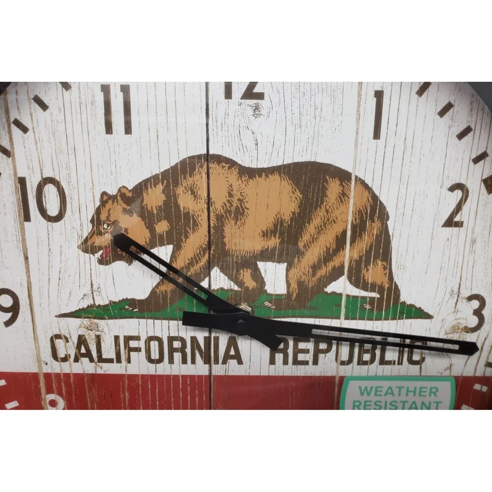 X-Large Plastic Outdoor Wall Clock, app.16